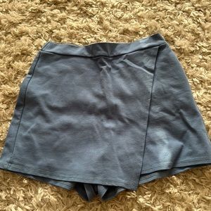 Blue skort